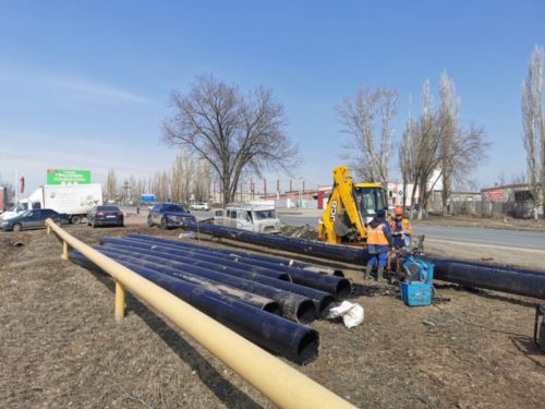 КВС: выполнен 1 этап строительства нового канализационного коллектора в микрорайоне Елшанка