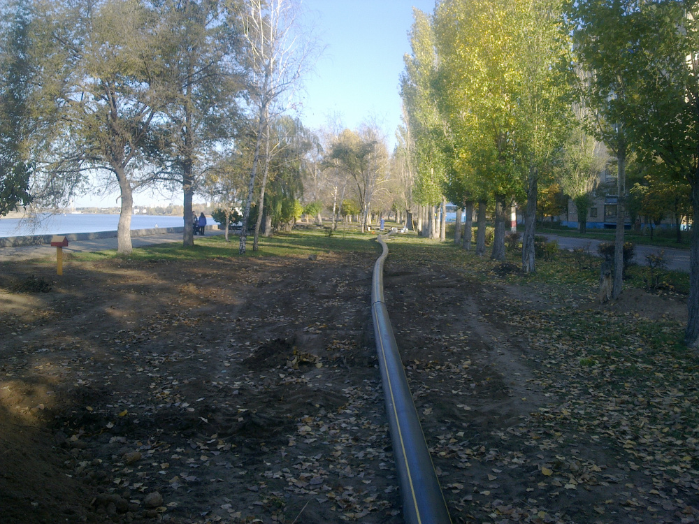 Реконструкция газопровода через судоходный канал р. Волга