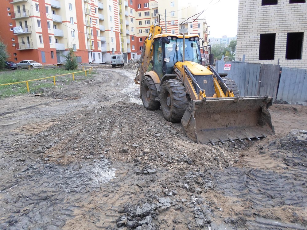 Строительство водопровода по ул. Уфимцева в г. Саратов